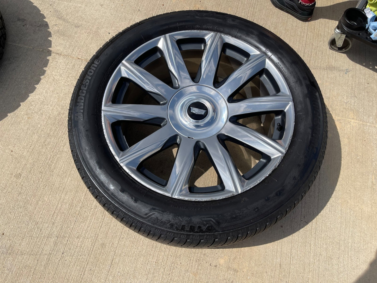 22" Cadillac Escalade Platinum OEM 4874 95078 wheel rim 2023 2024 2025 2026 2027
