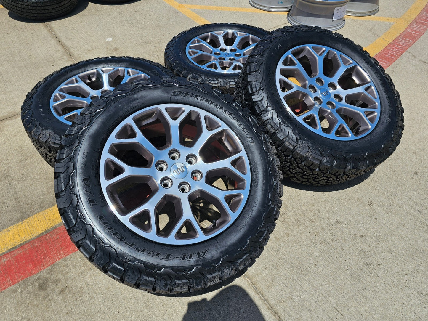 20" Ford F-150 KING RANCH OEM 10346 rims wheels Expedition 2025 2026 NEW BFG KO3