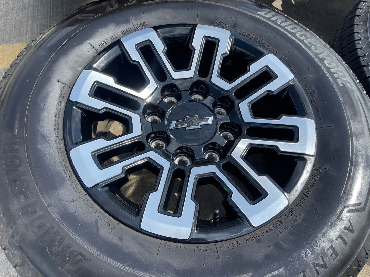 18" Chevy Silverado EV OEM wheels rims SET GMC Sierra 2024 2025 2026 2027