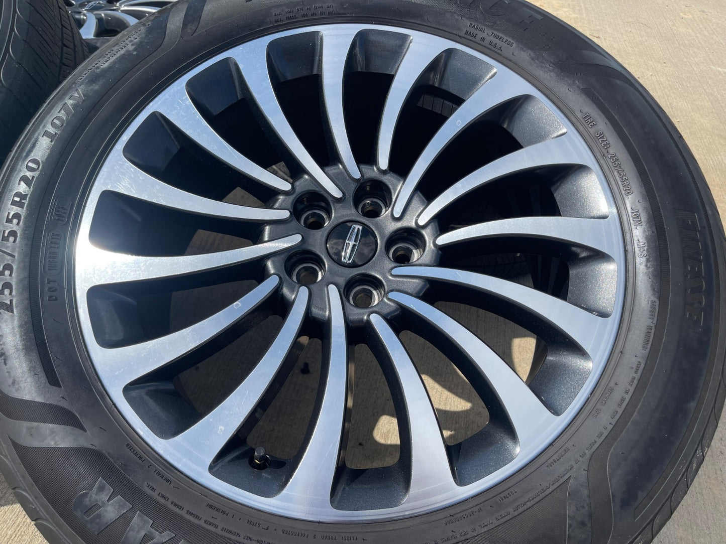 20" Lincoln Aviator OEM rims wheels 10189 Ford Explorer 2023 2024 2025 2026 SET