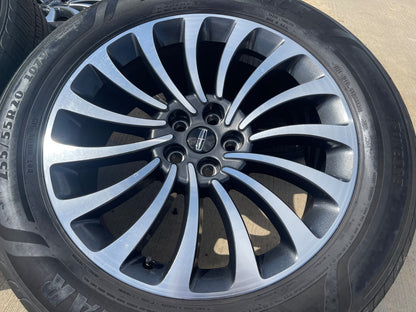 20" Lincoln Aviator OEM rims wheels 10189 Ford Explorer 2023 2024 2025 2026 SET
