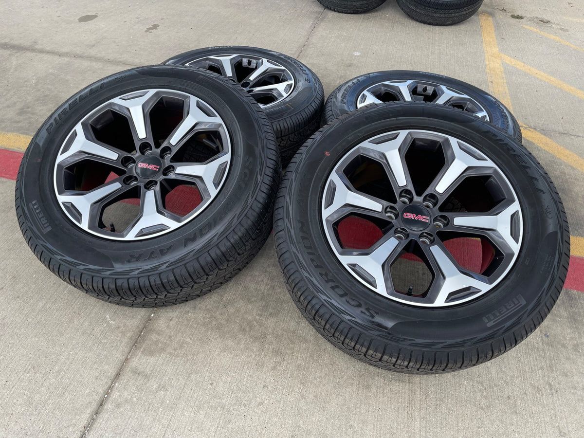 20" GMC Sierra AT4X Canyon Chevy Silverado OEM wheels rims 2025 2026 2027 NEW
