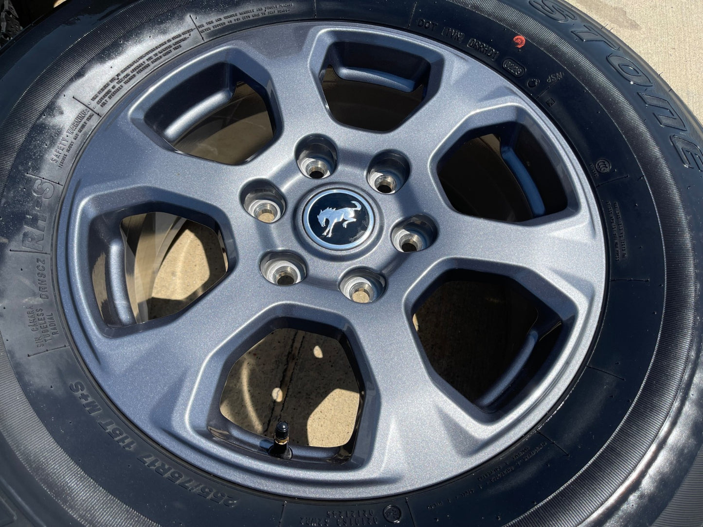 17" Ford Bronco Big Bend wheels rims 10384 OEM Ranger SET BRIDGESTONE A/T