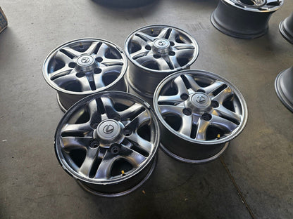 16" Lexus LX470 Toyota Land Cruiser OEM 74145 wheels rims 1998 1999 2000 2002