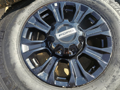18" Ford F-250 F-350 TREMOR OEM rims wheels 10097 MICHELIN A/T2 SET