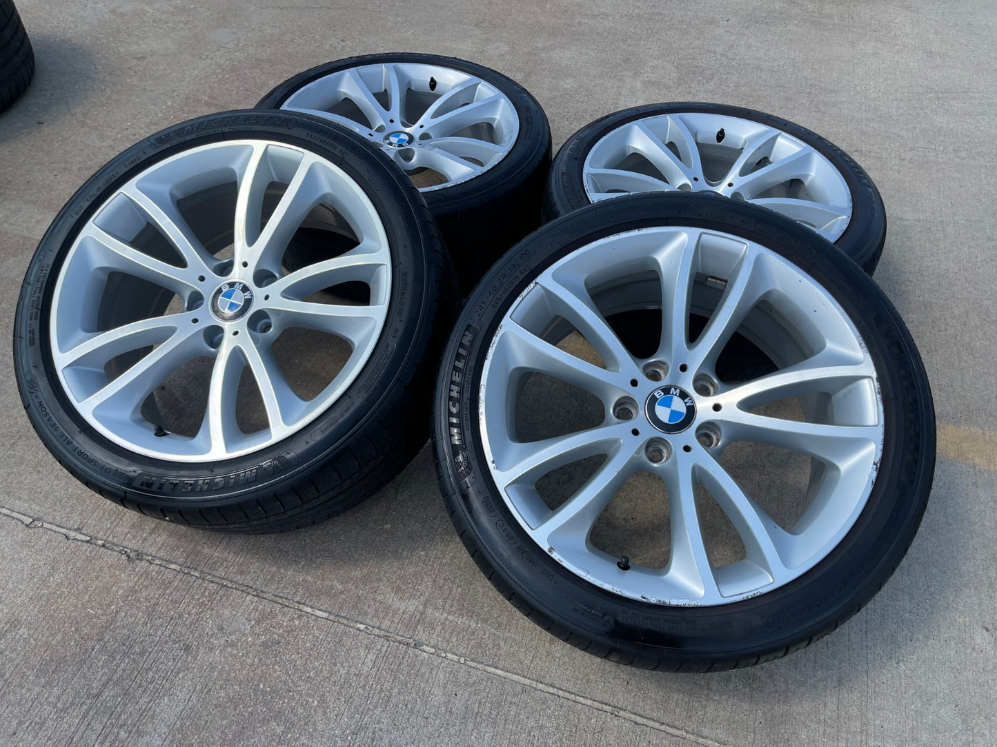 19" BMW 528i 535i 640i 650i 5 Series OEM 71515 wheels rims 5x120 Style 366 SET
