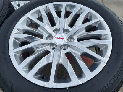 22" GMC Sierra Yukon DENALI Silverado OEM 5921 wheels rims 2021 2022 2023 NEW