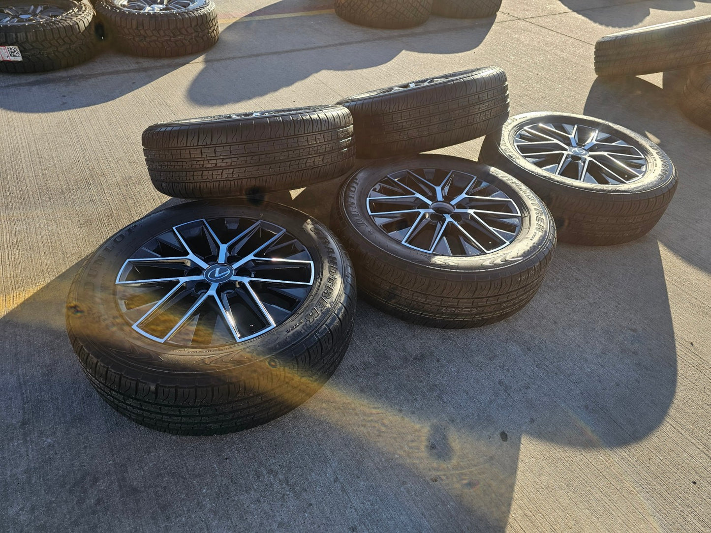 20" Lexus GX550 OEM wheels rims Toyota Land Cruiser Tundra 10545 LX600 NEW 2026