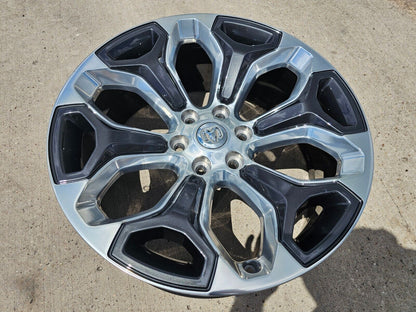 22" Dodge Ram 1500 OEM LIMITED Laramie wheel rim 2685 spare 2022 2023 2024 NEW