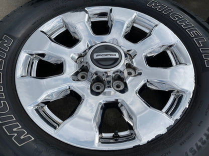 20" Ford F-250 chrome OEM 10100 rims wheels 2017 2018 2019 2020 2023 2024