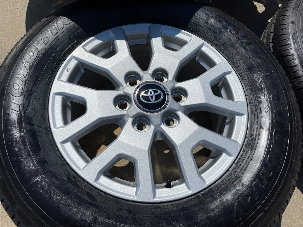 17" Toyota Tacoma 4Runner TRD OEM 10637 94254 wheels rims SET TOYO NEW