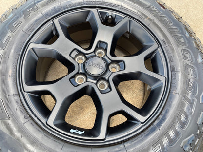17" Jeep Wrangler Gladiator Rubicon OEM 9218 SPARE wheel rim 2020 2021 2022 2023