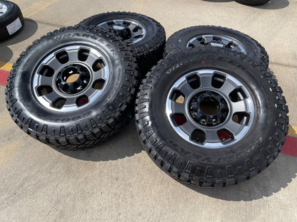 18" Ford F-250 F-350 OEM TREMOR rims wheels 10482 tires SET DURATRAC R/T 35" NEW