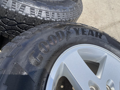 17" Jeep Gladiator OEM wheels rims 9074 Wrangler GOODYEAR TERRITORY A/T NEW