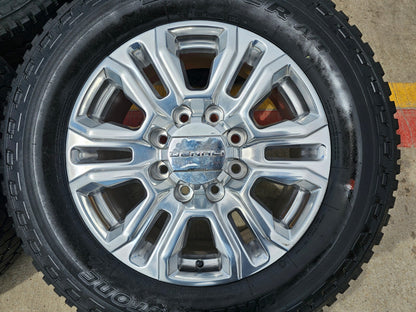 20" GMC Sierra Denali 2500 3500 OEM 5957 wheels rims tires 2022 2023 2024 2025