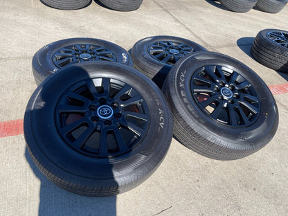18" Toyota Land Cruiser OEM wheels rims tires Tundra Sequoia 2024 2025 2026 NEW