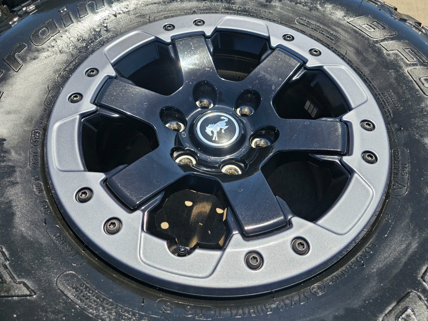 17" Ford Bronco HERITAGE OEM 10386 wheels rims BEADLOCK 2024 2025 2026 NEW 37"