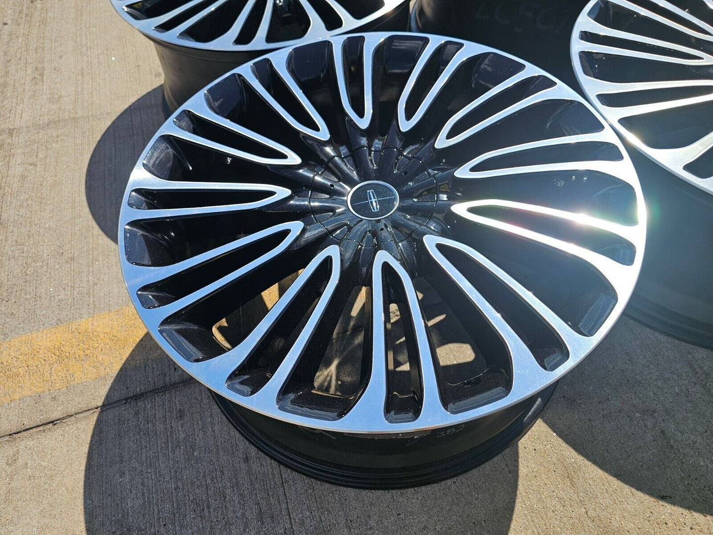 22" Lincoln Aviator Black Label OEM rims wheels 10242 Explorer 2023 2024 2025