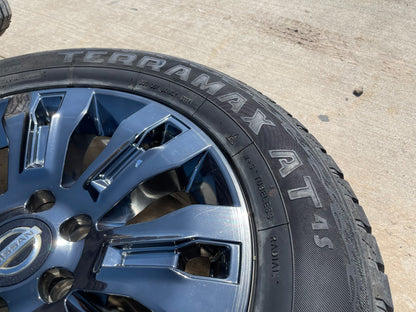 20" Nissan Titan Armada OEM 62704 wheels rims CHROME