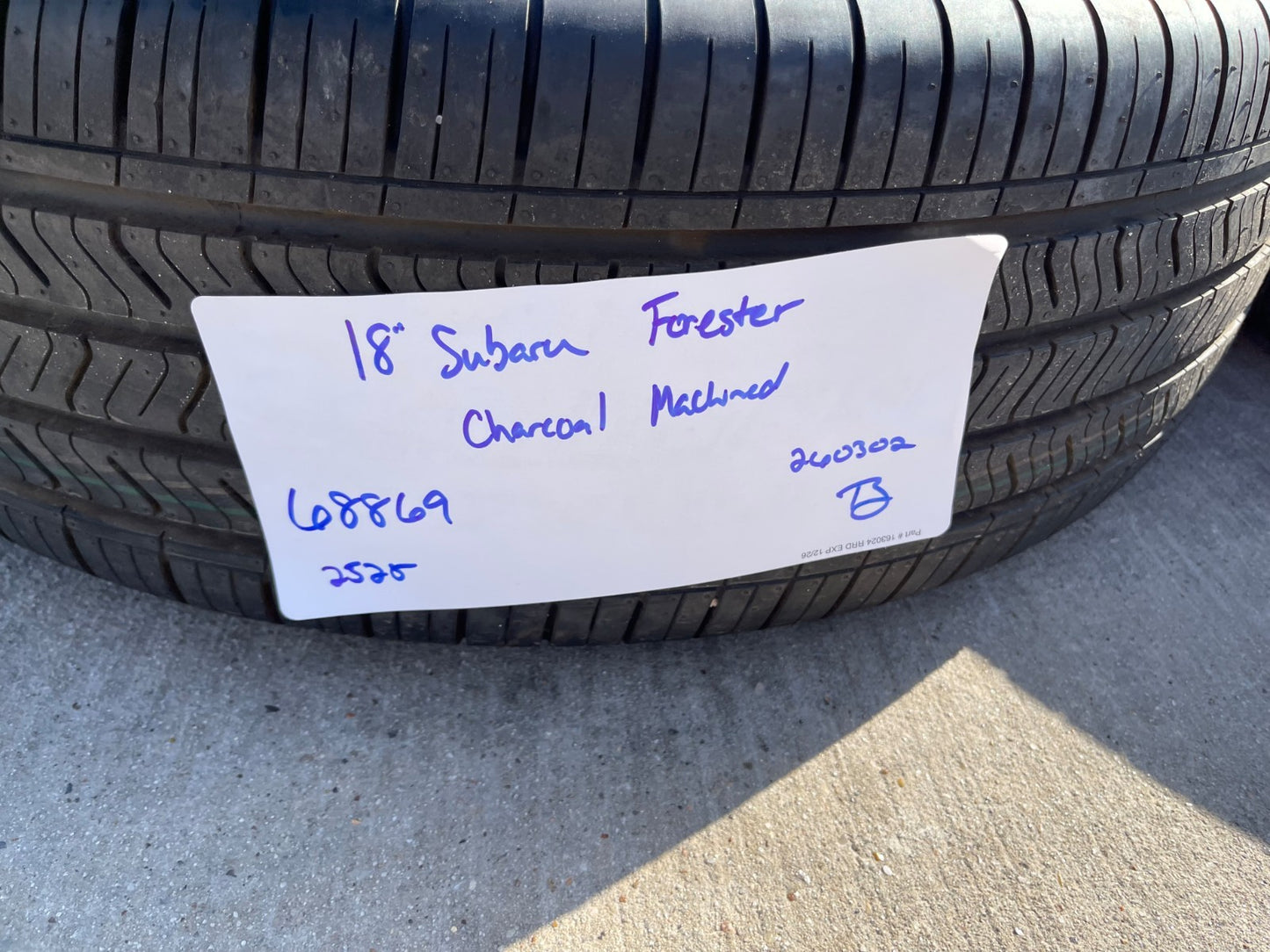 18" Subaru Outback Legacy Forester OEM wheels rims 68869 tires NEW TOYO