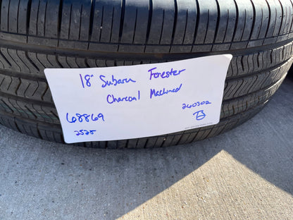 18" Subaru Outback Legacy Forester OEM wheels rims 68869 tires NEW TOYO