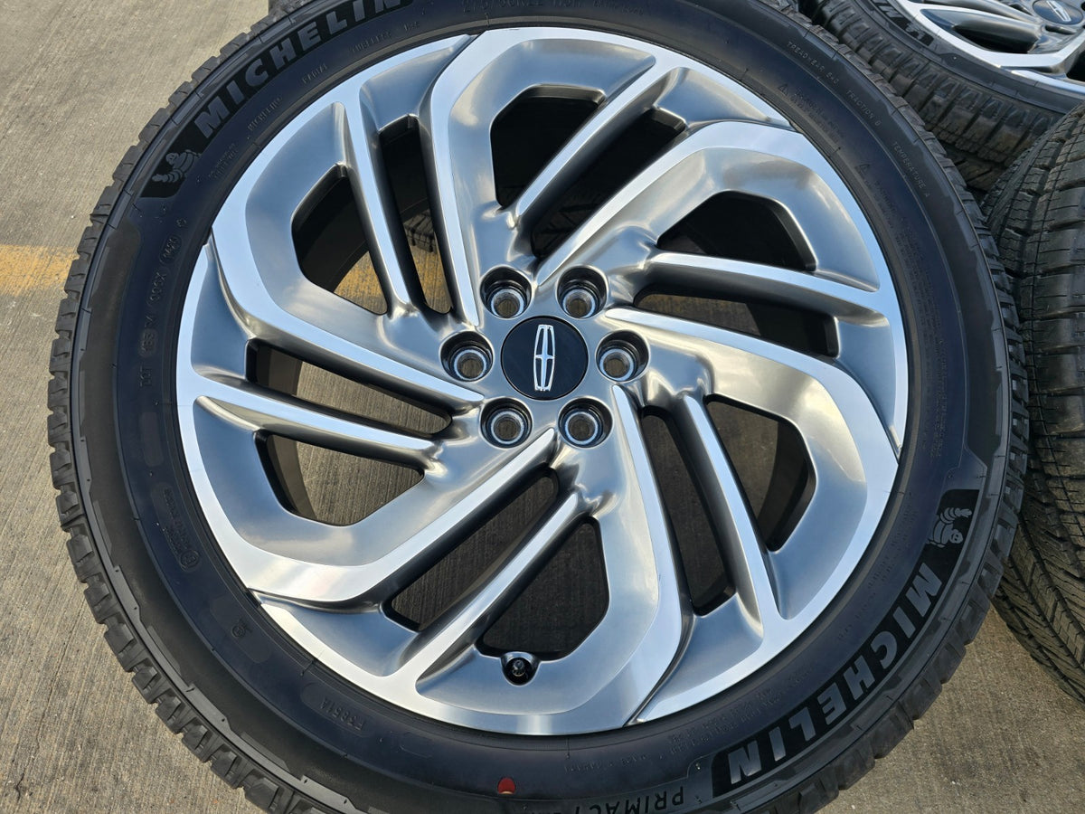 22" Lincoln Navigator OEM 94225 rims wheels BLACK LABEL 2025 2026 2027 SET NEW