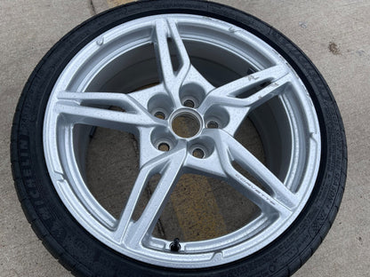 19" Chevy Corvette C8 OEM wheel rim 14007 96704 FRONT 2022 2023 2024 2025 2026