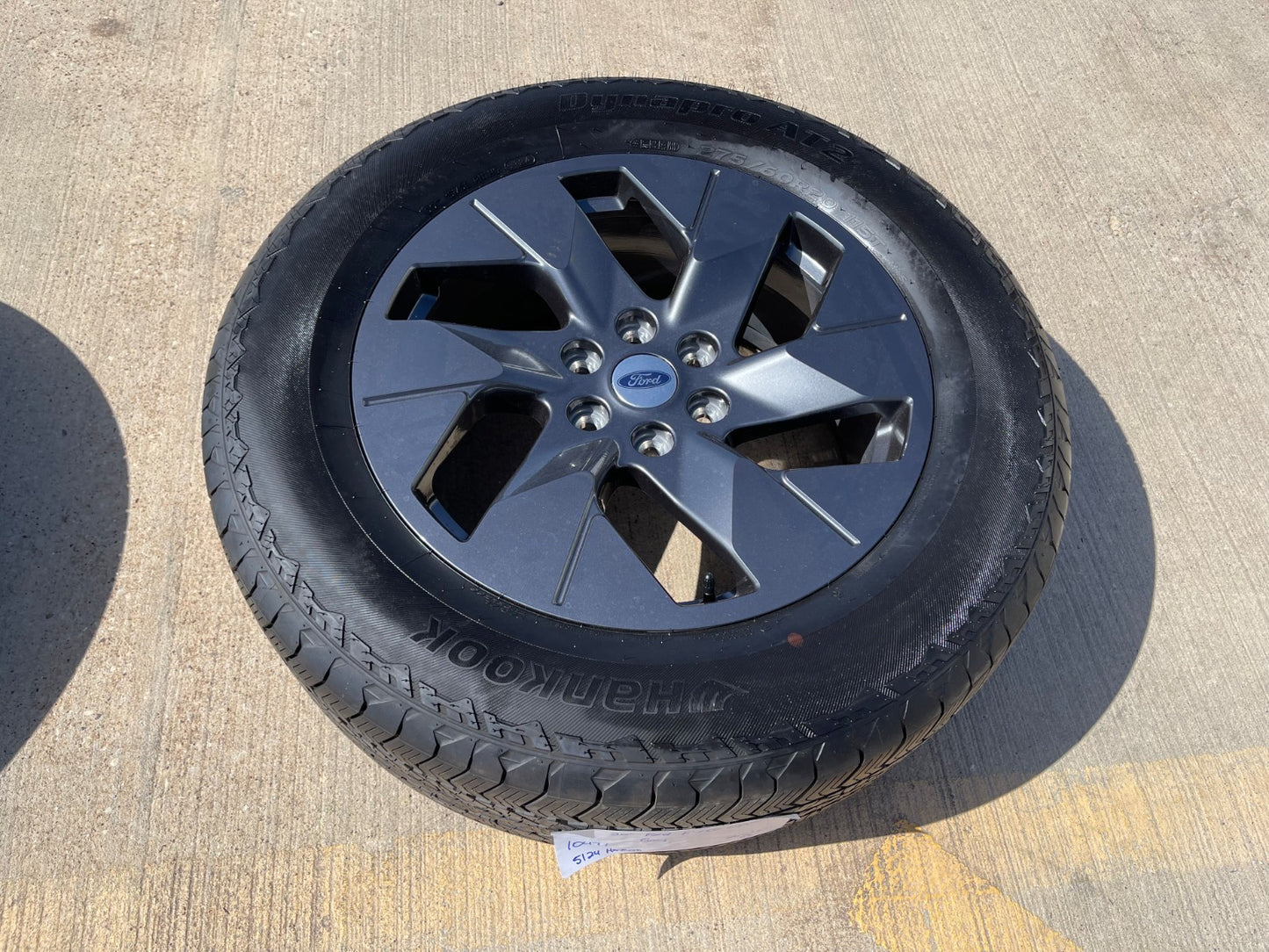 20" Ford F-150 LIMITED OEM rim wheel tire 10471 Expedition 2025 2026 HANKOOK