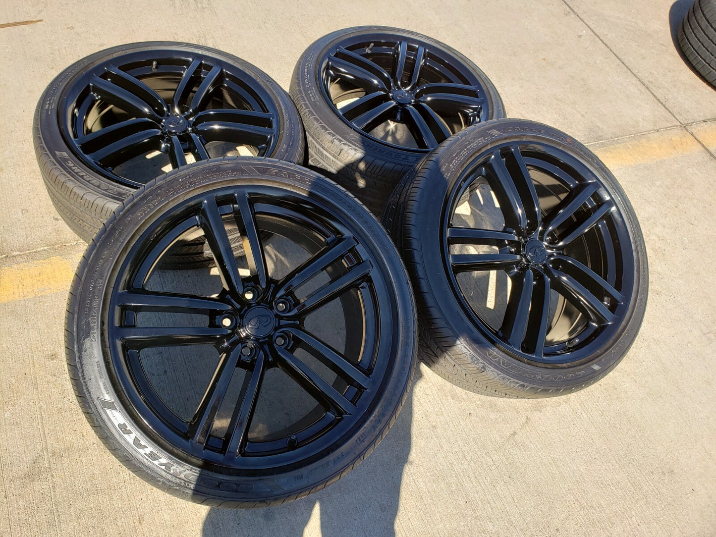 19" Infiniti M45 M35 Q50 OEM wheels rims Altima 73687 tires