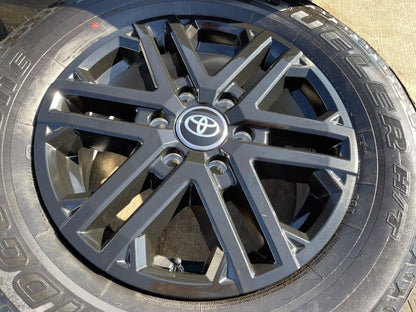 18" Toyota Tundra Sequoia TRD OEM wheels rims 75281 Lexus GX550 LX600 NEW 2026