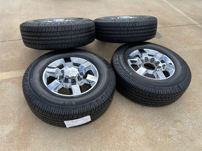 18" GMC Sierra DENALI Chevy Silverado 2500 3500 OEM 5702 wheels rims MICHELIN
