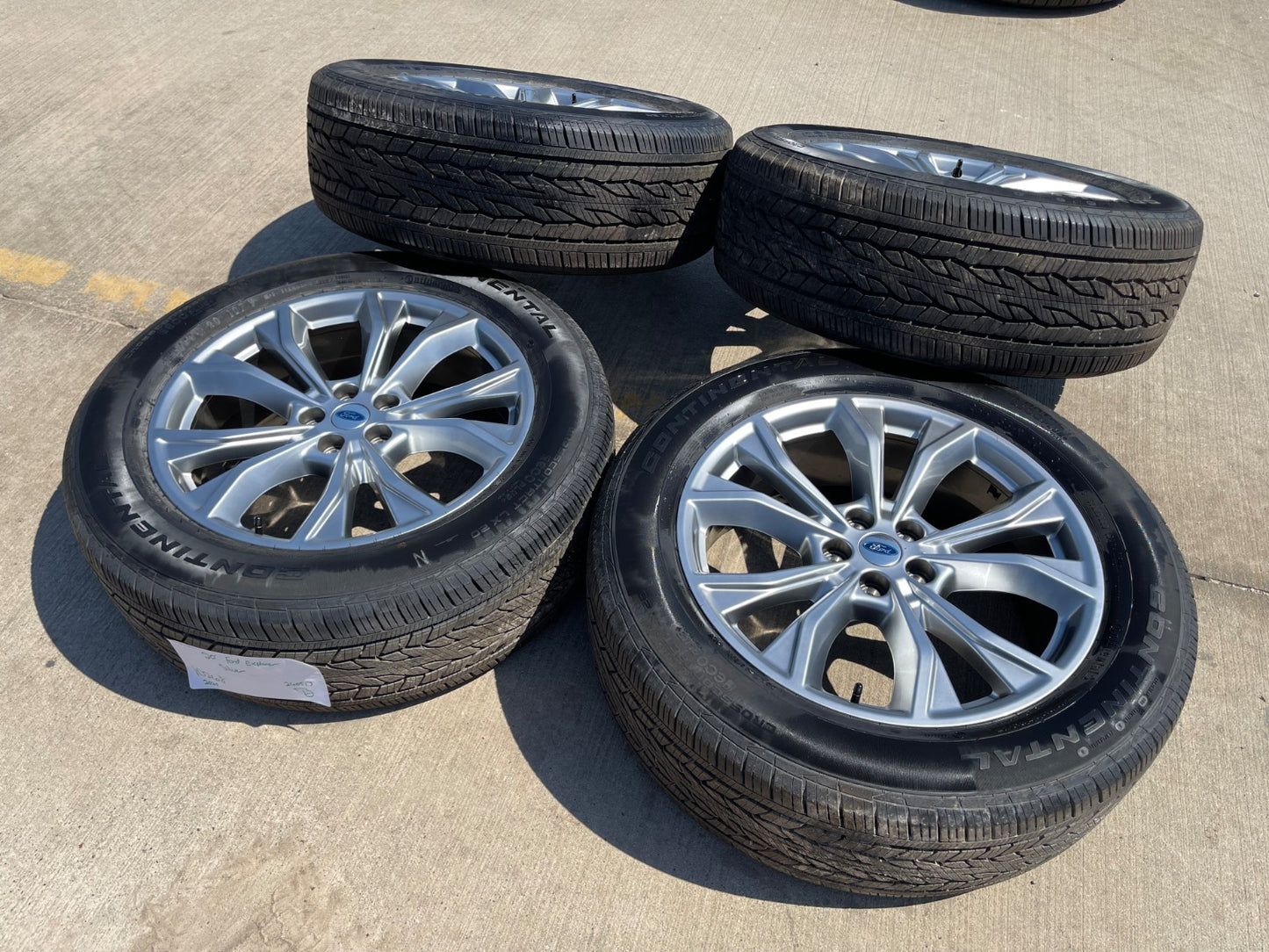 20" Ford Explorer Limited OEM rims wheels 10268 Lincoln Aviator CONTINENTAL NEW