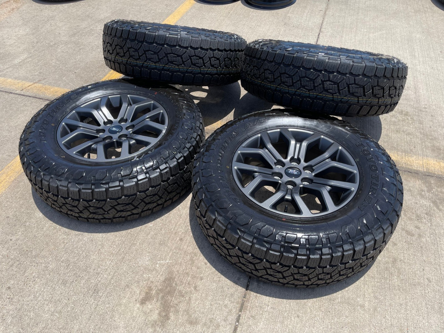 18" Ford F-150 TREMOR OEM rims wheels 10342 TIMBERLINE Expedition 2024 2025 TOYO