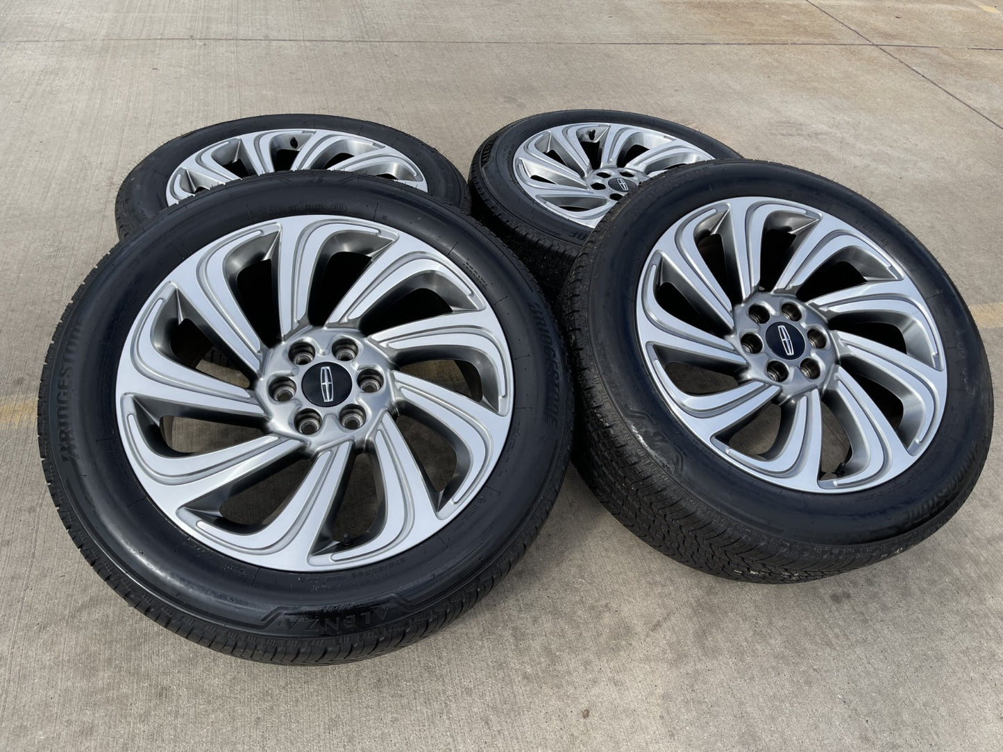 22" Lincoln Navigator BLACK LABEL OEM 10497 rims wheels BRIDGESTONE GREAT DEAL