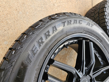 20" 20x9 NICHE Methos M194 Jeep Wrangler wheels rims 5x114.3 5x4.5