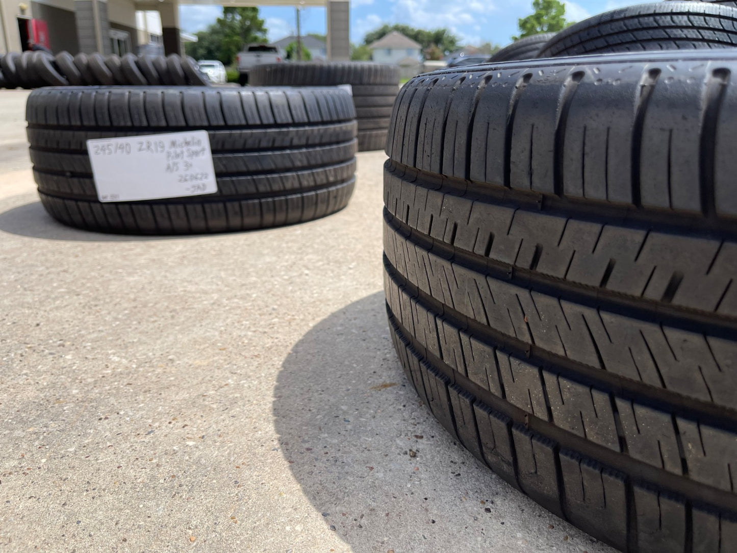 (1) 245/40/19 Michelin Pilot Sport A/S 3 All Season Plus + 98Y XL 245/40R19 tire