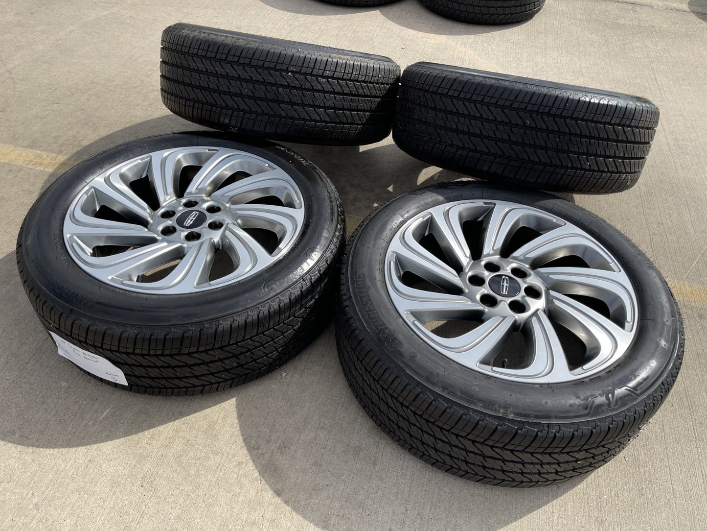 22" Lincoln Navigator BLACK LABEL OEM 10497 rims wheels BRIDGESTONE GREAT DEAL