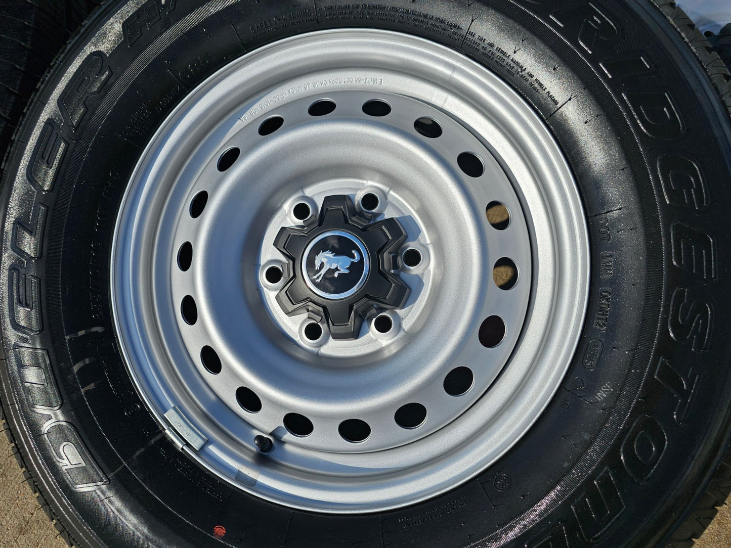 16" Ford Bronco steel wheels rims tires 10226 Ranger 2023 2024 2025 2026 NEW