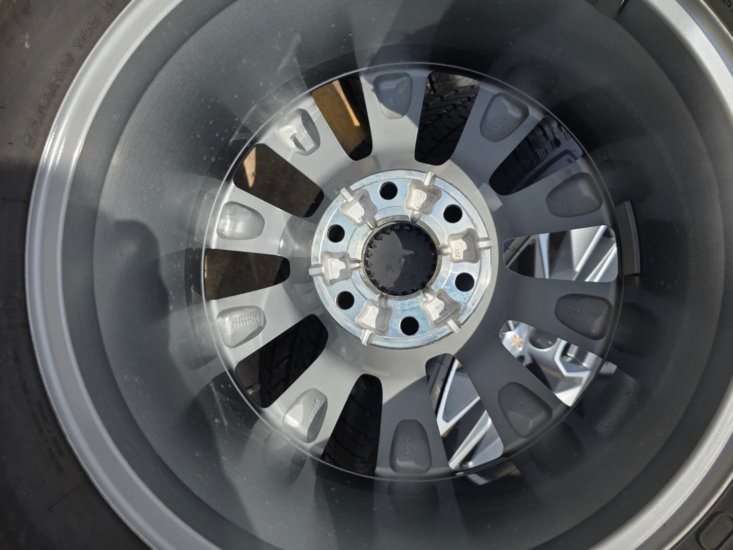20" Chevy Silverado 1500 Tahoe OEM 5915 5916 wheels rims 2026 BRIDGESTONE NEW