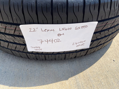 22" Lexus LX600 GX550 OEM wheels rims 74402 Toyota Tundra Sequoia SET NEW