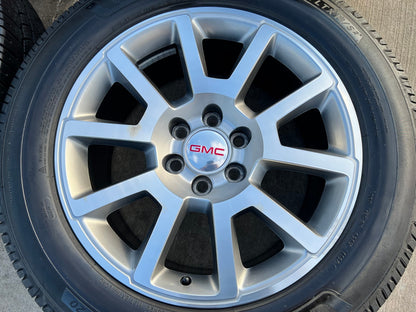 20" GMC Sierra Yukon DENALI OEM wheels rims 5699 5644 MICHELIN DEFENDER LTX M/S2