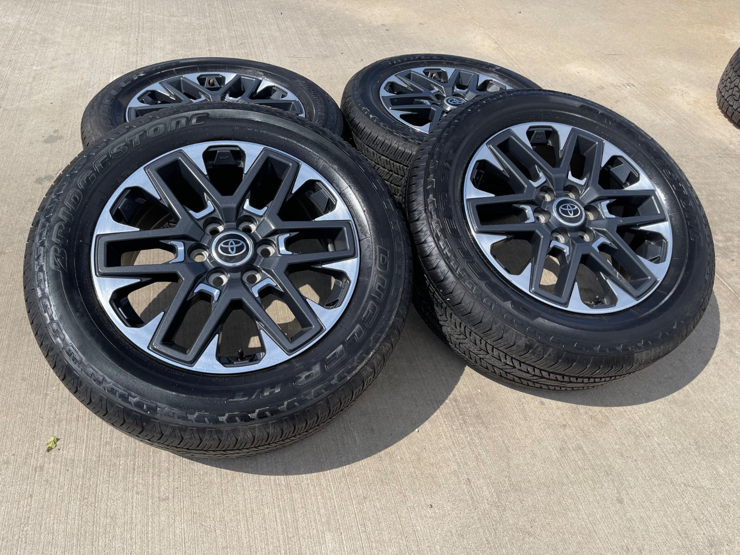 20" Toyota Tundra TRD wheels rims OEM TSS # 75276 95295 Sequoia SET 2025 2026
