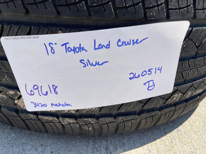 18" Toyota Land Cruiser Tundra Sequoia TRD OEM 69618 wheels rims 5x150 MICHELIN
