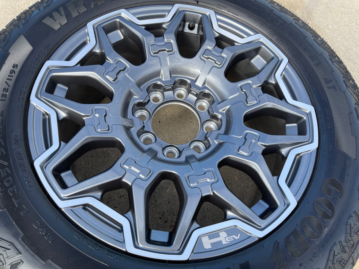 (1) 22" Hummer EV HEV 2500 OEM 14094 wheel rim 2024 2025 2026 2027 NEW GOODYEAR