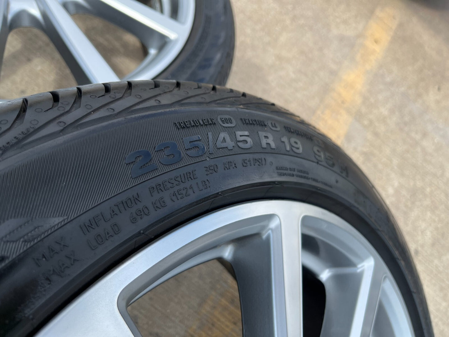 19" Lincoln MKC Nautilus Ford Edge rim wheel 10211 SPARE 2018 2019 2020 2021