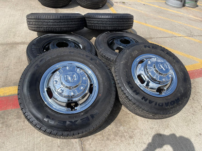 17" Dodge Ram 3500 Dually 8x200 wheels rims 2703 2704 OEM 2024 2025 2026