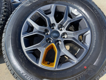 18" Ford Expedition F-150 TREMOR OEM rims wheels 2026 2027 SET MICHELIN NEW