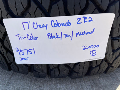 17" Chevy Silverado ZR2 OEM 95751 Beadlock wheels rims Colorado Sierra NEW BFG