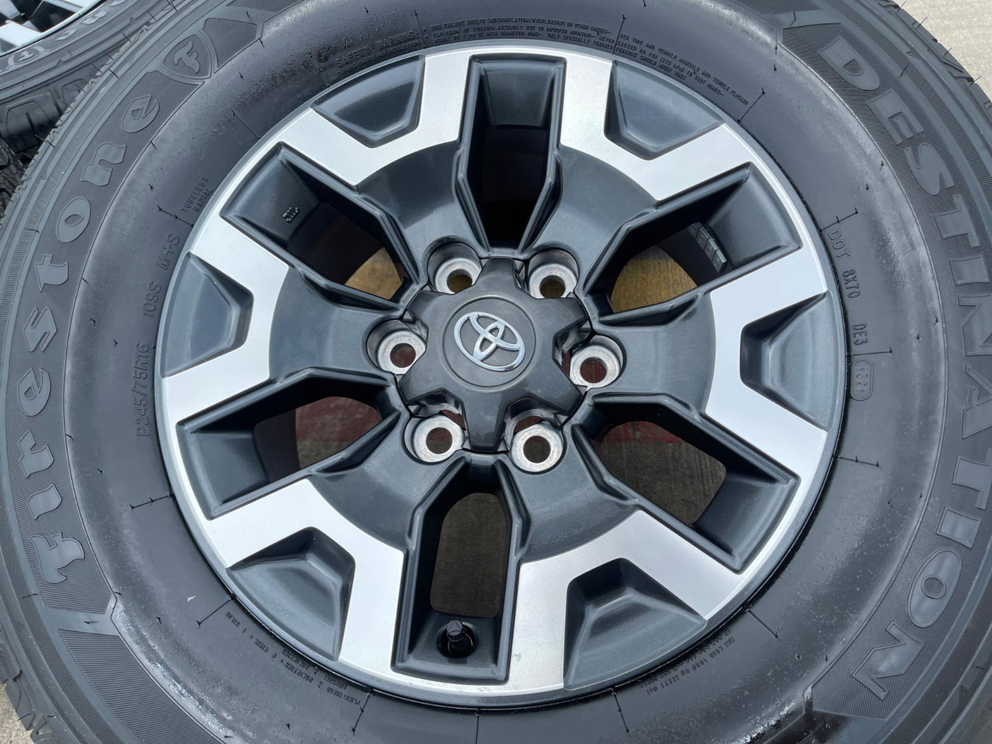 16" Toyota Tacoma TRD wheels rims SET 75189 OEM 4Runner FJ FIRESTONE