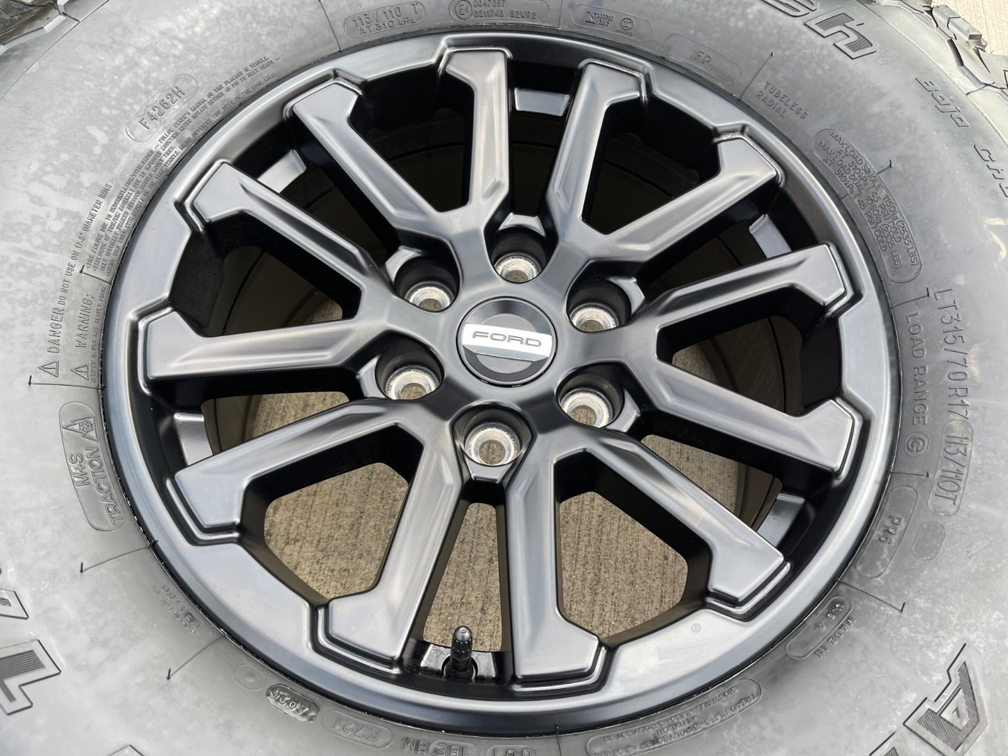 17" Ford F-150 Raptor OEM 10611 rims wheels Bronco 2024 2025 2026 BFG 35" NEW